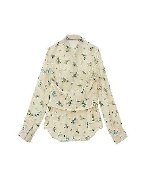 FLOWER OPAL BISTIER SHIRTS（シャツ/ブラウス）｜CLANE（クラネ