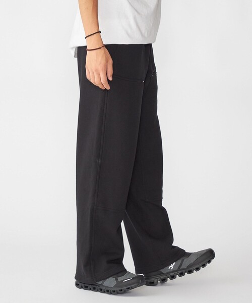 City Ambient Products（シティアンビエントプロダクツ）の「City Ambient Products: スウェット ダブルニー ペインター バギー パンツ（スウェットパンツ・メンズ・その他/ブラック・SMALL/LARGE/MEDIUM）」の3枚目の写真