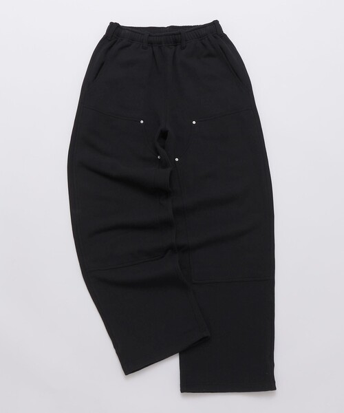 City Ambient Products（シティアンビエントプロダクツ）の「City Ambient Products: スウェット ダブルニー ペインター バギー パンツ（スウェットパンツ・メンズ・その他/ブラック・SMALL/LARGE/MEDIUM）」の7枚目の写真