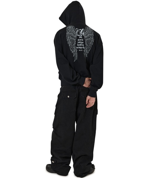OY ホーリー ウィングスジップアップパーカー OY/オーワイ』HOLY WINGS HOODIE ZIP UP/ホーリー ウィングスジップ