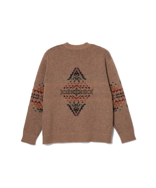 クルーネック・ジャガードニット（ニット/セーター）｜PENDLETON（ペン