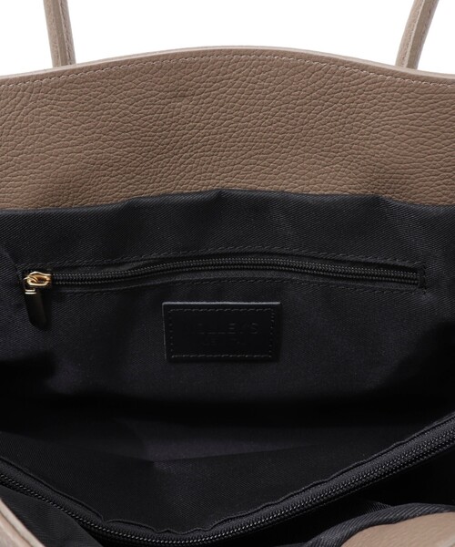 NOLLEY’S（ノーリーズ）の「ひねりベルトレザートートバッグ（トートバッグ・レディース・ブラック/ベージュ・FREE）」の7枚目の写真