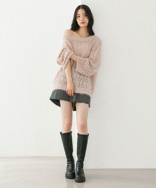 Heather（ヘザー）の「アソートプリーツショートパンツ　596500（その他パンツ・レディース・ベージュ/ブラック/ブラウン/チャコールグレー・S/M）」の11枚目の写真