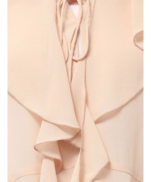 MERCURYDUO（マーキュリーデュオ）の「シフォンラッフルブラウス（シャツ/ブラウス・レディース・オフホワイト/ベビーピンク/ブラック・FREE）」の12枚目の写真