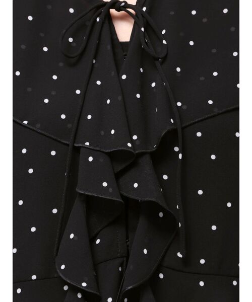 MERCURYDUO（マーキュリーデュオ）の「シフォンラッフルブラウス（シャツ/ブラウス・レディース・オフホワイト/ベビーピンク/ブラック・FREE）」の10枚目の写真