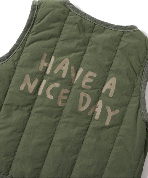 BREEZE（ブリーズ）の「ベビーキルトベスト（その他ベビーウェア・キッズ・カーキ/アイボリー・80）」の18枚目の写真