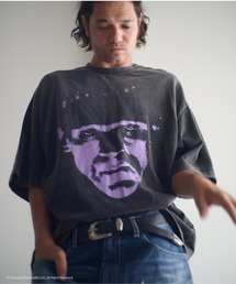 ADAMPATEK/Frankenstein face print T/フランケンシュタインフェイスプリントコラボTシャツ(AP2524017)
