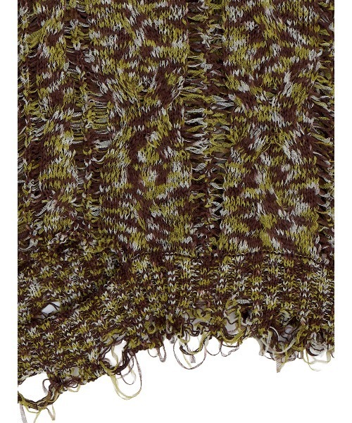 Ameri(アメリ)の「CABLE PATTERN DAMAGE LOOSE KNIT(ニット/セーター・レディース・ブラック/カーキ/ピンク・FREE)」の17枚目の写真
