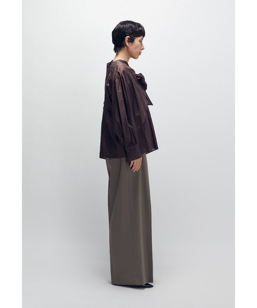 1er Arrondissement(プルミエアロンディスモン)の「シルクボウタイブラウス(シャツ/ブラウス・レディース・グリーン系その他4/ブラウン系その他5・36/38)」の5枚目の写真