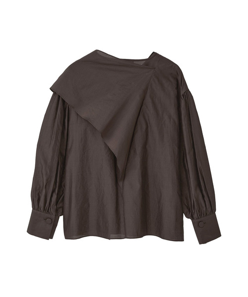 1er Arrondissement(プルミエアロンディスモン)の「シルクボウタイブラウス(シャツ/ブラウス・レディース・グリーン系その他4/ブラウン系その他5・36/38)」の9枚目の写真