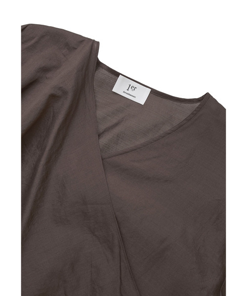 1er Arrondissement(プルミエアロンディスモン)の「シルクボウタイブラウス(シャツ/ブラウス・レディース・グリーン系その他4/ブラウン系その他5・36/38)」の13枚目の写真