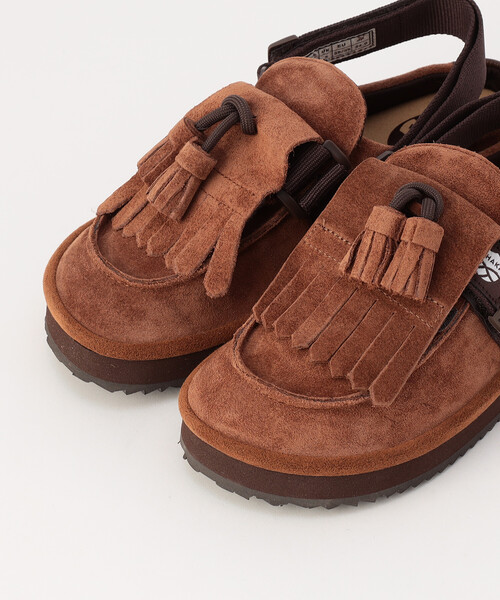 SHAKA/シャカ MOC MULE TASSEL SUEDE[5～6サイズ展開]/モック ミュール