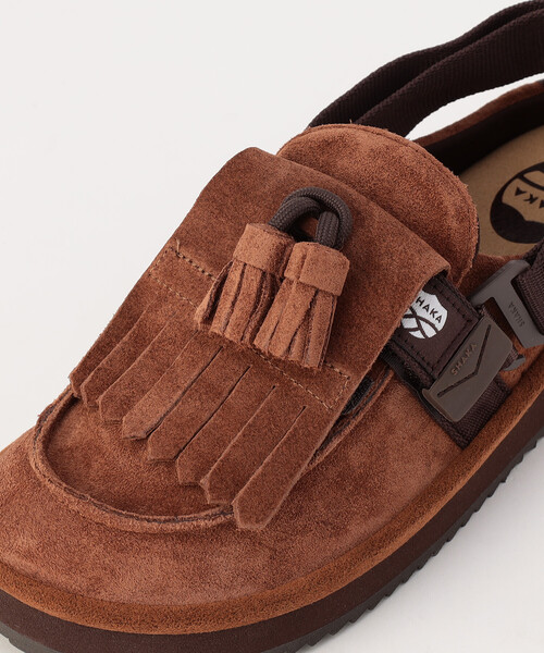 SHAKA/シャカ MOC MULE TASSEL SUEDE[5～6サイズ展開]/モック ミュール
