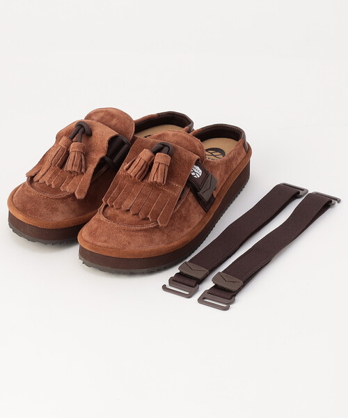SHAKA/シャカ MOC MULE TASSEL SUEDE[5～6サイズ展開]/モック ミュール