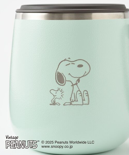 BRUNO(ブルーノ)の「PEANUTS蓋つきステンレスマグshort(グラス/マグカップ/タンブラー・レディース・パープル/ミント・フリ-)」の10枚目の写真