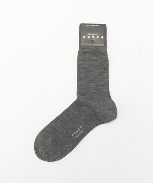 FALKE(ファルケ)の「FALKE(ファルケ) #14468_Clima Wool ソックス(ソックス/靴下・メンズ・ネイビー/ホワイト系その他/グレー/レッド/ブラック・FREE)」の4枚目の写真