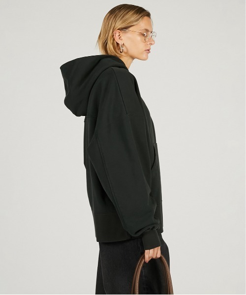 PRANK PROJECT(プランクプロジェクト)の「オーバーフォルムフーディ / Over Form Hoodie(パーカー・レディース・グレイッシュベージュ/チャコールグレー/ライトグレー・FREE)」の13枚目の写真