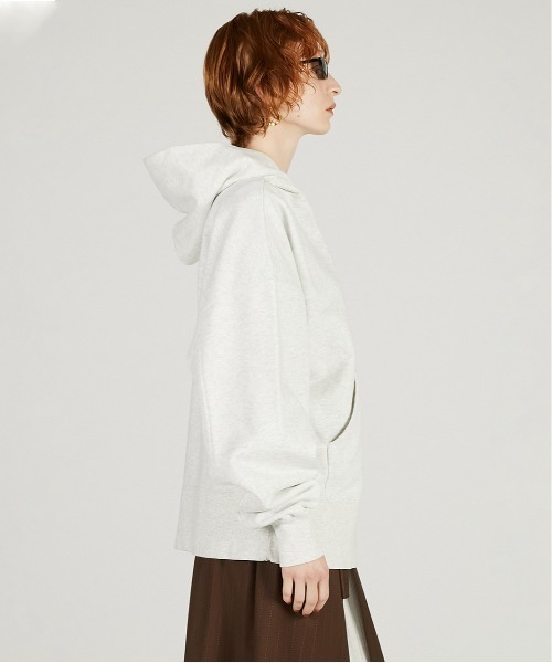 PRANK PROJECT(プランクプロジェクト)の「オーバーフォルムフーディ / Over Form Hoodie(パーカー・レディース・グレイッシュベージュ/チャコールグレー/ライトグレー・FREE)」の17枚目の写真