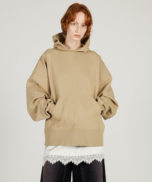 PRANK PROJECT(プランクプロジェクト)の「オーバーフォルムフーディ / Over Form Hoodie(パーカー・レディース・グレイッシュベージュ/チャコールグレー/ライトグレー・FREE)」の18枚目の写真