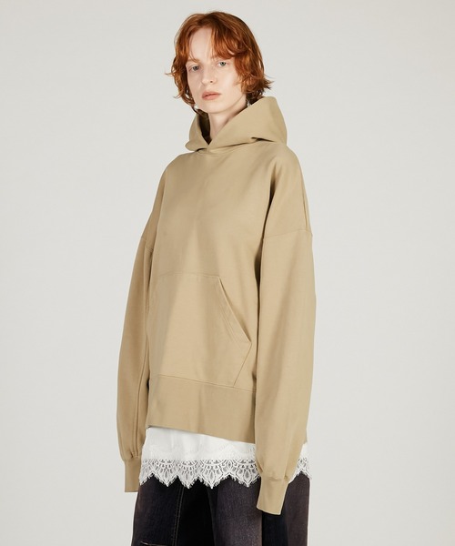 PRANK PROJECT(プランクプロジェクト)の「オーバーフォルムフーディ / Over Form Hoodie(パーカー・レディース・グレイッシュベージュ/チャコールグレー/ライトグレー・FREE)」の19枚目の写真