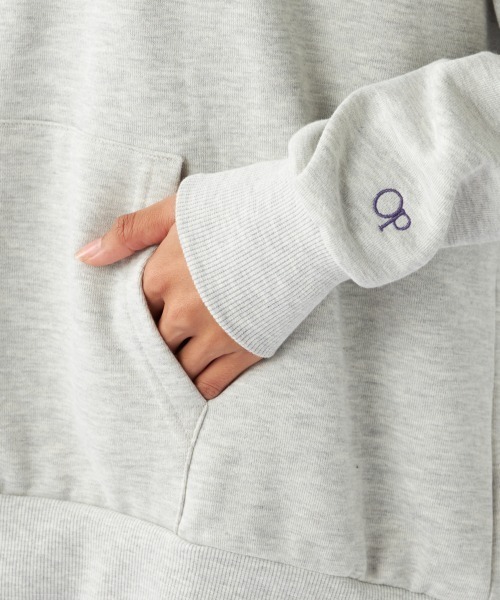 Ocean Pacific（オーシャンパシフィック）の「【OP:オーピー】ロゴスウェットパーカー/プルオーバーパーカーフーディー（パーカー・メンズ・ヘザーグレー/グリーン/アイボリー/チャコール/ベージュ・X-LARGE/MEDIUM/LARGE）」の7枚目の写真