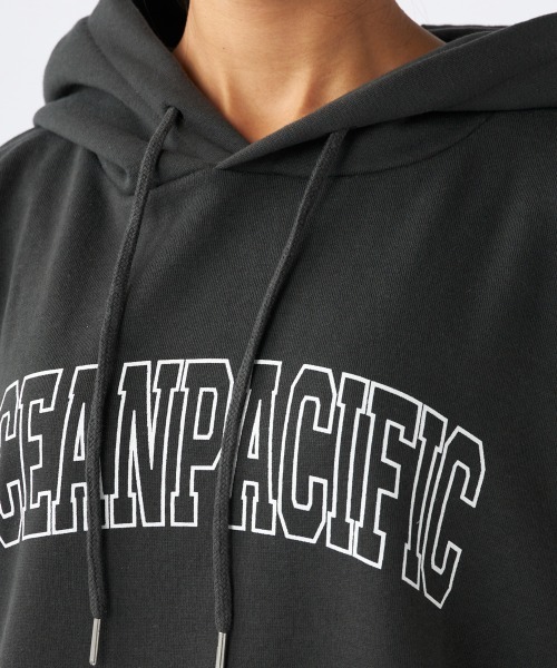 Ocean Pacific（オーシャンパシフィック）の「【OP:オーピー】ロゴスウェットパーカー/プルオーバーパーカーフーディー（パーカー・メンズ・ヘザーグレー/グリーン/アイボリー/チャコール/ベージュ・X-LARGE/MEDIUM/LARGE）」の11枚目の写真