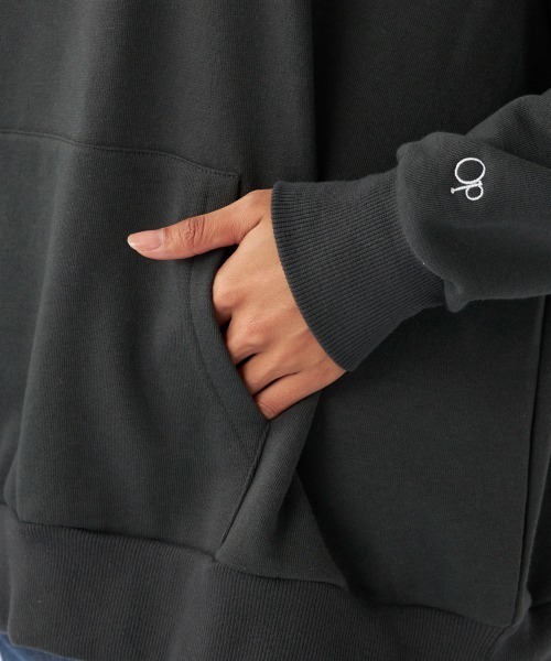 Ocean Pacific（オーシャンパシフィック）の「【OP:オーピー】ロゴスウェットパーカー/プルオーバーパーカーフーディー（パーカー・メンズ・ヘザーグレー/グリーン/アイボリー/チャコール/ベージュ・X-LARGE/MEDIUM/LARGE）」の13枚目の写真