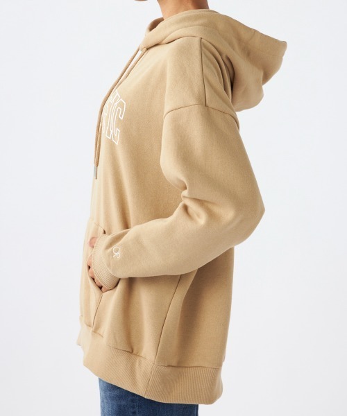 Ocean Pacific（オーシャンパシフィック）の「【OP:オーピー】ロゴスウェットパーカー/プルオーバーパーカーフーディー（パーカー・メンズ・ヘザーグレー/グリーン/アイボリー/チャコール/ベージュ・X-LARGE/MEDIUM/LARGE）」の15枚目の写真