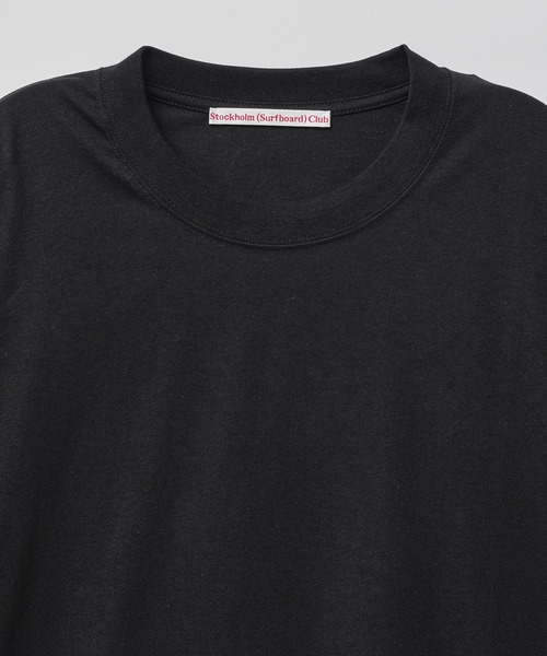 Stockholm Surfboard Club(ストックホルムサーフボードクラブ)の「STOCKHOLM SURFBORD CLUB Regular Tee U1000043(Tシャツ/カットソー・メンズ・ブラック/ホワイト/バーガンディー/ベージュ・M/L/XL)」の13枚目の写真