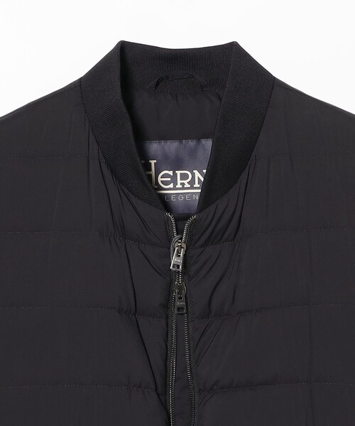 HERNO（ヘルノ）の「HERNO / ダウン ボンバー ブルゾン（ブルゾン・メンズ・ブラック・50/48/46/52）」の3枚目の写真