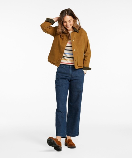 L.L.Bean（エルエルビーン）の「ライトウェイト・フィールド・ジャケット 米国フィット・プチ（その他アウター・レディース・セージグリーン/オレンジ系/キャメル/ブラック/ブルーグリーン/ブラウン系・LARGE/MEDIUM/SMALL）」の16枚目の写真