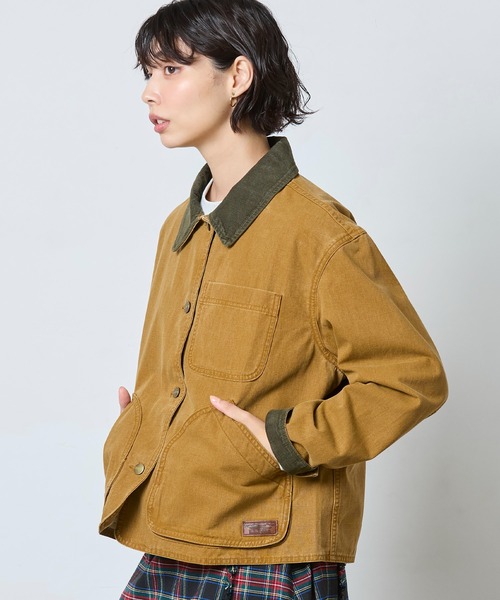 L.L.Bean（エルエルビーン）の「ライトウェイト・フィールド・ジャケット 米国フィット・プチ（その他アウター・レディース・セージグリーン/オレンジ系/キャメル/ブラック/ブルーグリーン/ブラウン系・LARGE/MEDIUM/SMALL）」の8枚目の写真