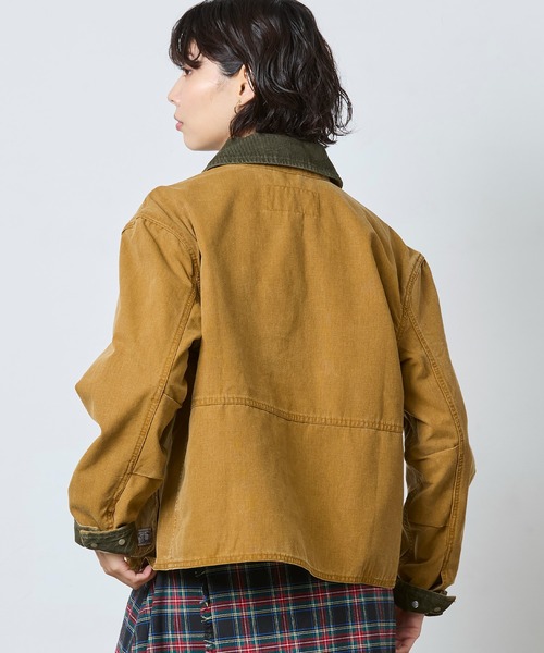 L.L.Bean（エルエルビーン）の「ライトウェイト・フィールド・ジャケット 米国フィット・プチ（その他アウター・レディース・セージグリーン/オレンジ系/キャメル/ブラック/ブルーグリーン/ブラウン系・LARGE/MEDIUM/SMALL）」の9枚目の写真