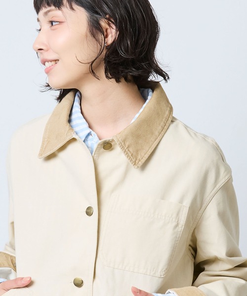 L.L.Bean(エルエルビーン)の「ライトウェイト・フィールド・ジャケット 米国フィット・プチ(その他アウター・レディース・セージグリーン/オレンジ系/キャメル/ブラック/ブルーグリーン/ブラウン系・LARGE/MEDIUM/SMALL)」の8枚目の写真