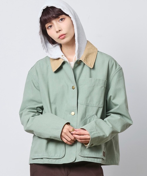 L.L.Bean(エルエルビーン)の「ライトウェイト・フィールド・ジャケット 米国フィット・プチ(その他アウター・レディース・セージグリーン/オレンジ系/キャメル/ブラック/ブルーグリーン/ブラウン系・LARGE/MEDIUM/SMALL)」の20枚目の写真