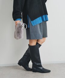 un dix cors | 《大人カジュアルなムードに》ダンボールハーフパンツ(その他パンツ)