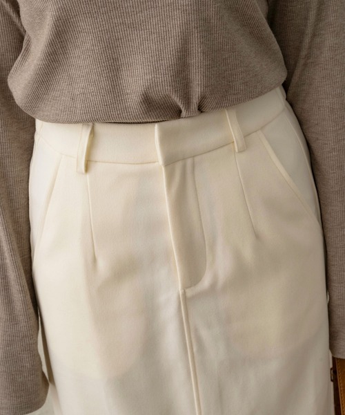NOAHL（ノアル）の「【NOAHL】起毛ツイルナロースカート（スカート・レディース・ブラック/アイボリー/ブラウン・FREE）」の17枚目の写真