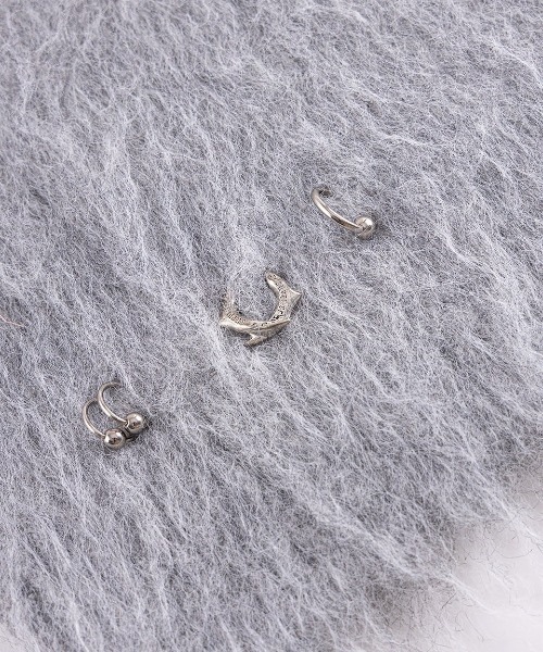 A'GEM/9 × .kom 『SUPPLIER/サプライヤー』 TRIBAL CROSS PIERCED
