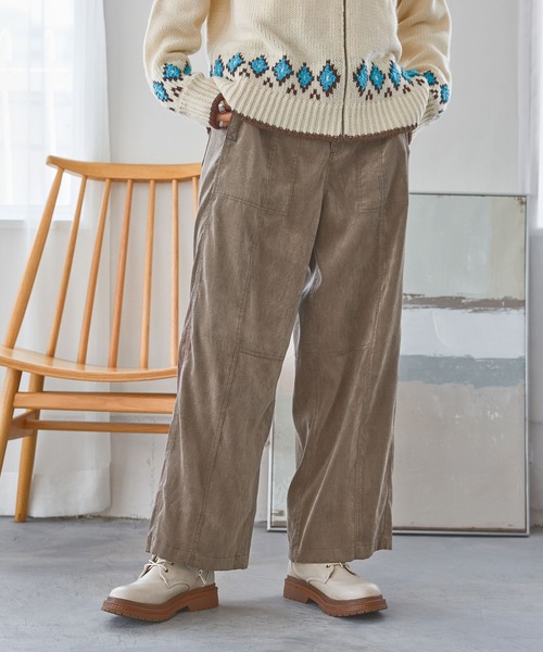 niko and...（ニコアンド）の「2WAYゆるっとベルトパンツ（その他パンツ・レディース・ライトグレー/モカ/チャコール/ブルー・MEDIUM/LARGE）」の14枚目の写真