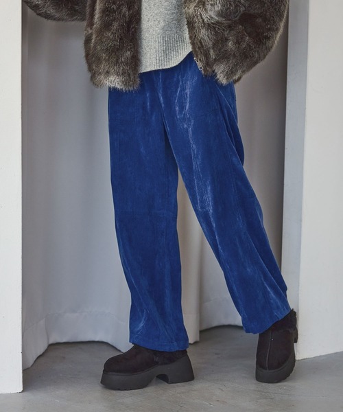 niko and...（ニコアンド）の「2WAYゆるっとベルトパンツ（その他パンツ・レディース・ライトグレー/モカ/チャコール/ブルー・MEDIUM/LARGE）」の16枚目の写真