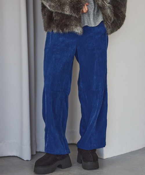 niko and...（ニコアンド）の「2WAYゆるっとベルトパンツ（その他パンツ・レディース・ライトグレー/モカ/チャコール/ブルー・MEDIUM/LARGE）」の17枚目の写真