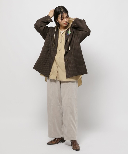 niko and...（ニコアンド）の「2WAYゆるっとベルトパンツ（その他パンツ・レディース・ライトグレー/モカ/チャコール/ブルー・MEDIUM/LARGE）」の19枚目の写真