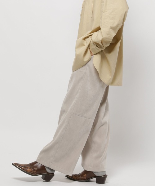 niko and...（ニコアンド）の「2WAYゆるっとベルトパンツ（その他パンツ・レディース・ライトグレー/モカ/チャコール/ブルー・MEDIUM/LARGE）」の21枚目の写真