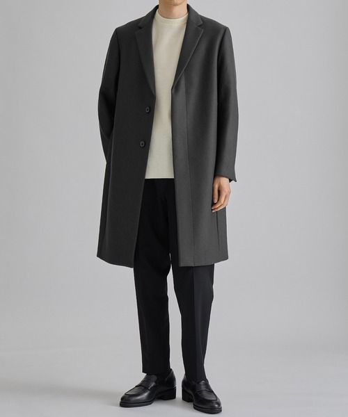 再入荷なし残りわずか》超撥水SUPER140 チェスターコート｜保温 / 撥水