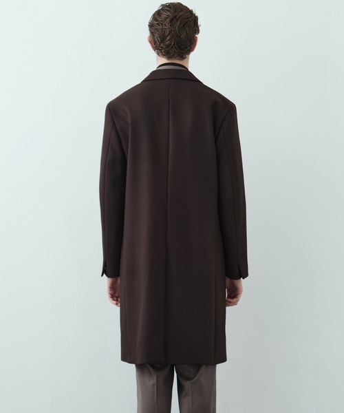 新作》超撥水SUPER140 チェスターコート｜保温 / 撥水 / 毛玉防止