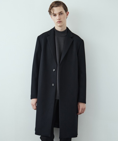 UNITED TOKYO ブラック チェスターコート サイズ1 UNITED TOKYO（ユナイテッドトウキョウ） チェスターコート コート 撥