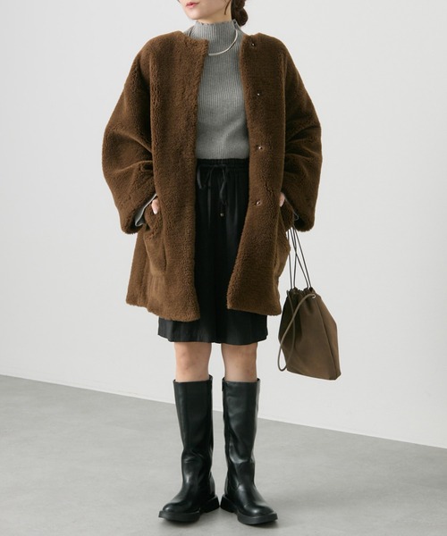 PUAL CE CIN（ピュアルセシン）の「ロングブーツ（ブーツ・レディース・ブラック・MEDIUM/LARGE）」の5枚目の写真