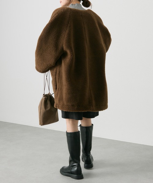 PUAL CE CIN（ピュアルセシン）の「ロングブーツ（ブーツ・レディース・ブラック・MEDIUM/LARGE）」の7枚目の写真