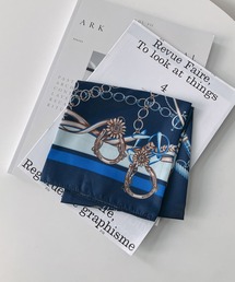 AS KNOW AS plus | ヴィンテージ風スカーフ 70×70(バンダナ/スカーフ)