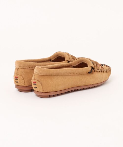 Minnetonka(ミネトンカ)の「MINNETONKA ミネトンカ / ビーズ刺繍 スエードモカシン THUNDERBIRD ANIMIKI サンダーバード(モカシン/デッキシューズ・レディース・ブラック/グレー/ベージュ/ブラウン/シルバー・6/7/8/5)」の19枚目の写真